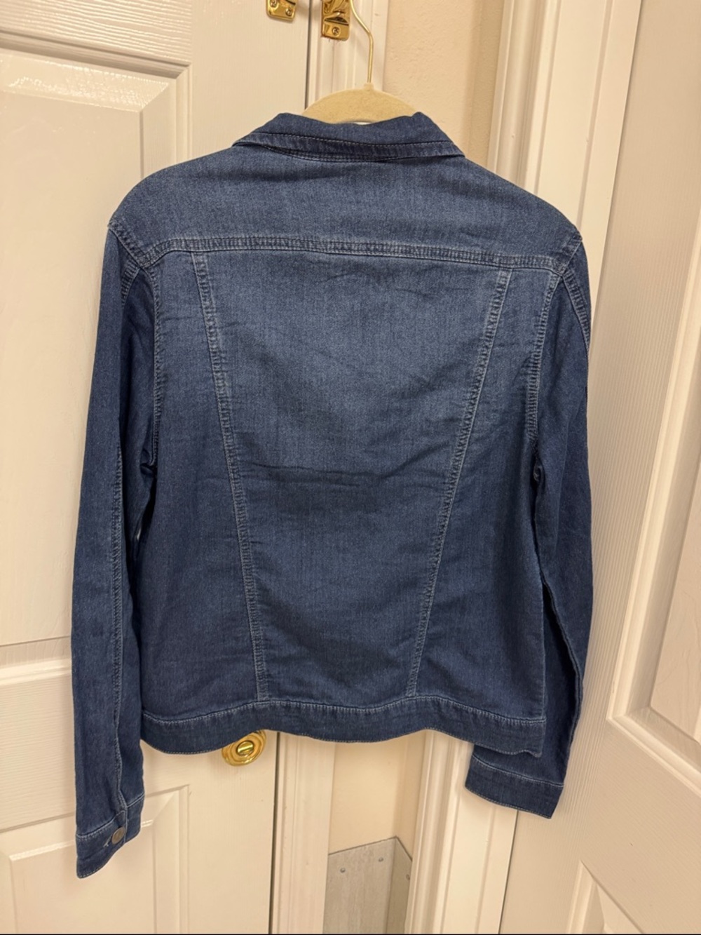 Buffalo David Bitton Dark Blue Denim Jacket with Embroidered Patches - Picture 3 of 3